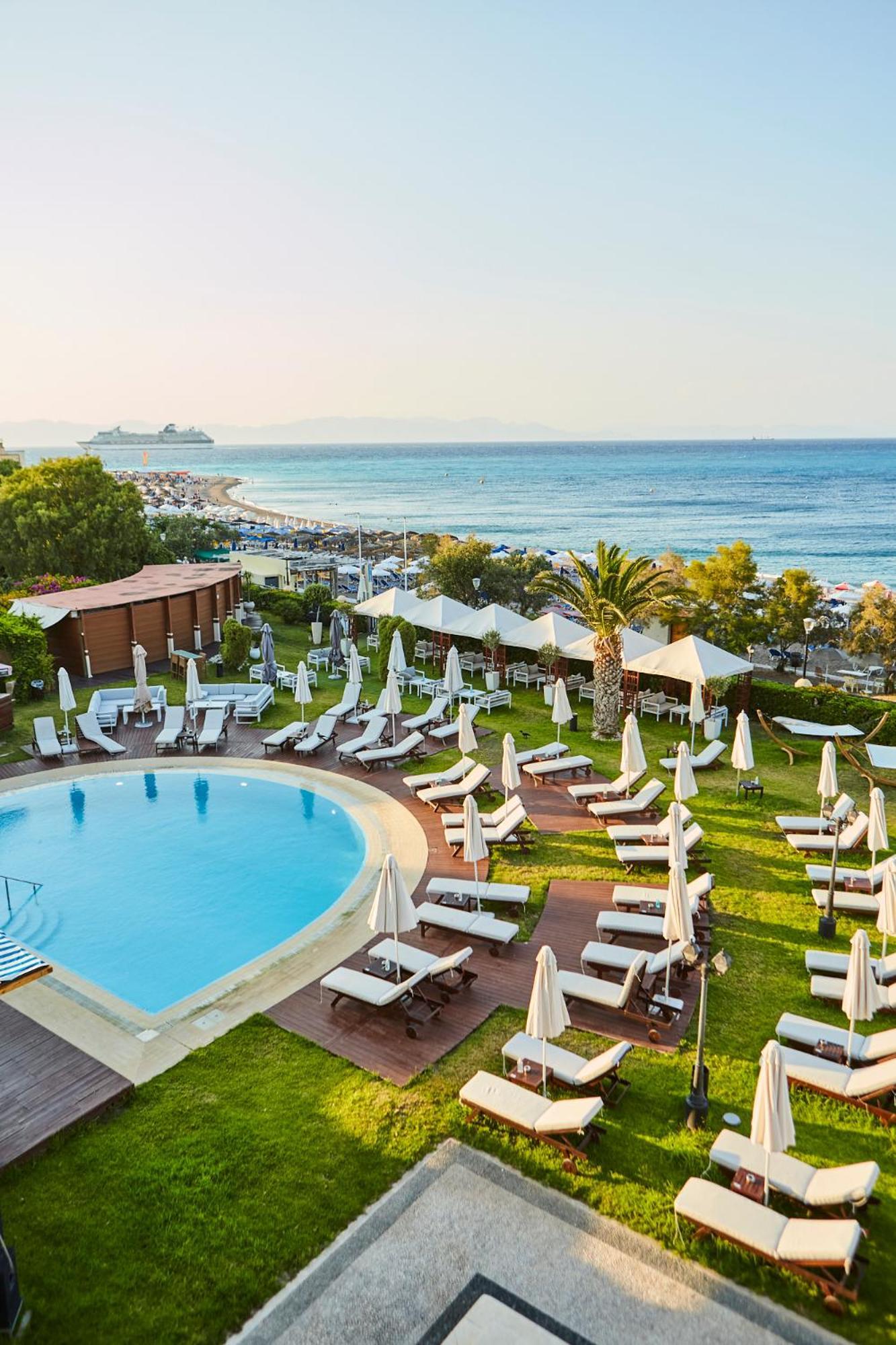Grande Albergo Delle Rose (Adults Only) Rhodes City Екстер'єр фото